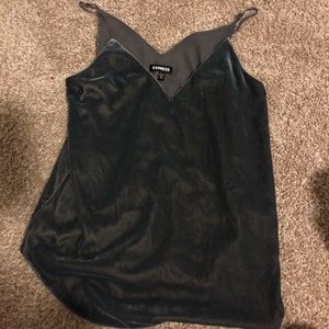 velvet tank top